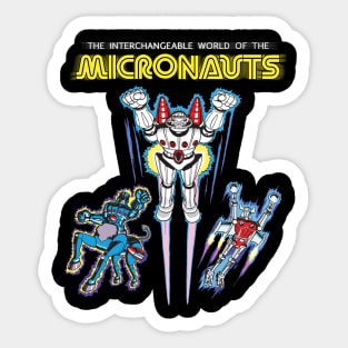 Micronauts Sticker